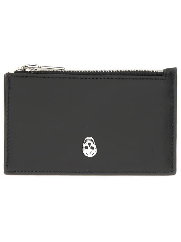 Card Holder "Skull" - Alexander McQueen