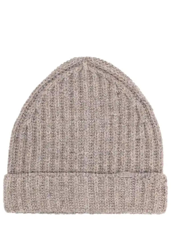 Wool And Cotton Blend Beanie - Maison Margiela