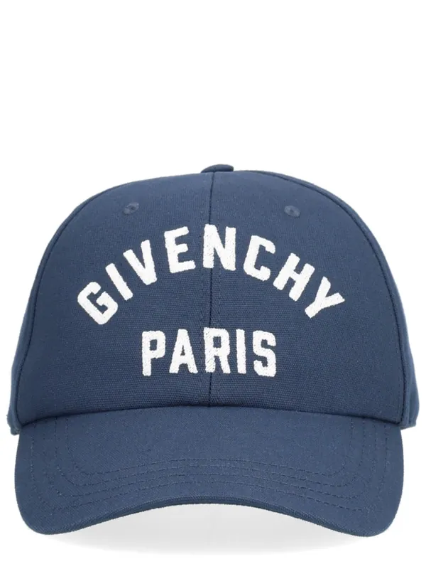 Baseball Cap With Embroidered Logo - Givenchy