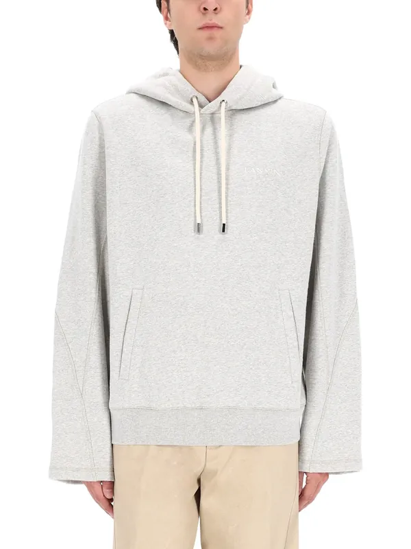 Sweatshirt With Logo - Lanvin