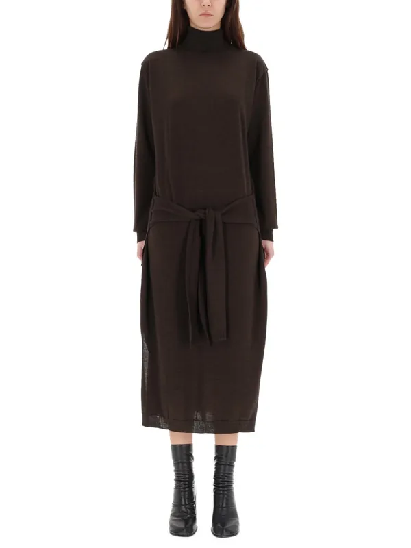 "Trompe L'oeil" Midi Dress - Lemaire