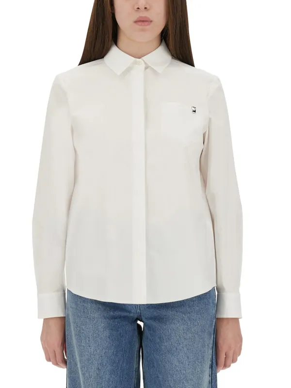 Cotton Poplin Shirt - Tory Burch