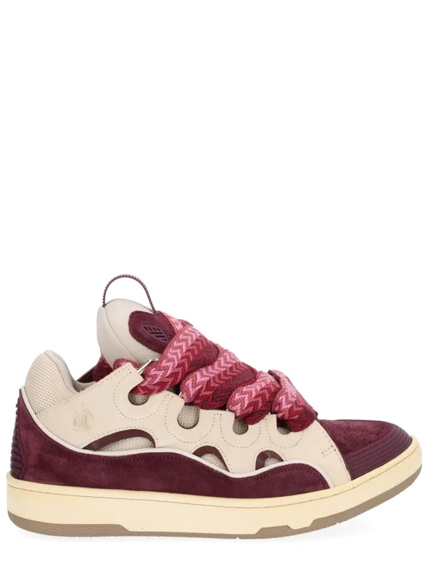 Leather "Curb" Sneaker - Lanvin