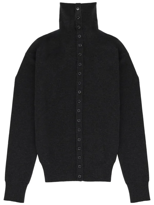 High Collar Cardigan - Lemaire