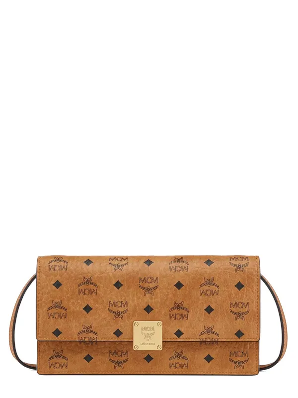 "Aren" Wallet With Shoulder Strap - MCM
