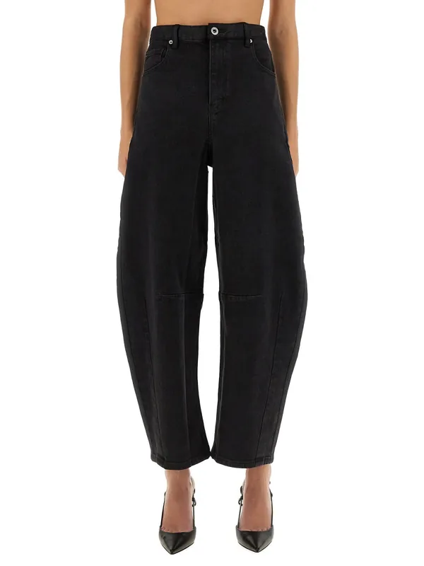 "Barrel Leg" Jeans - Self-Portrait