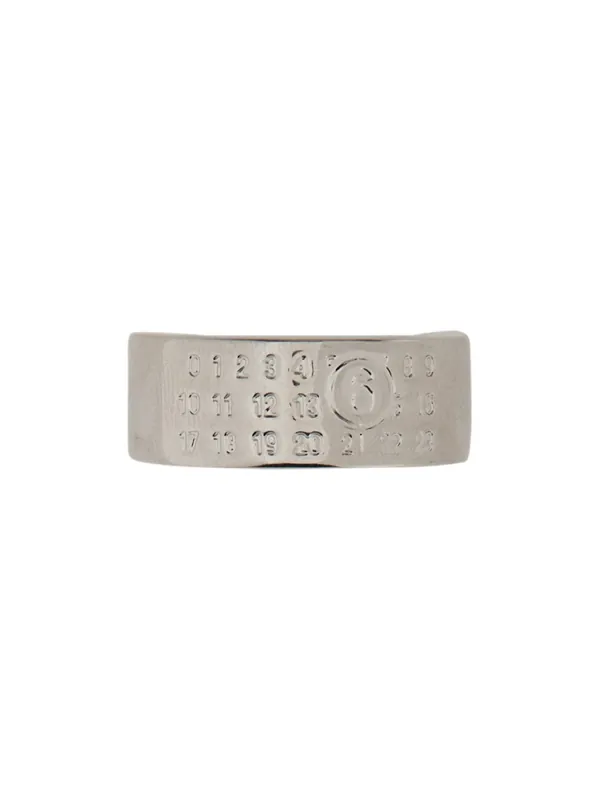 "Minimal Numeric" Band Ring - MM6 Maison Margiela