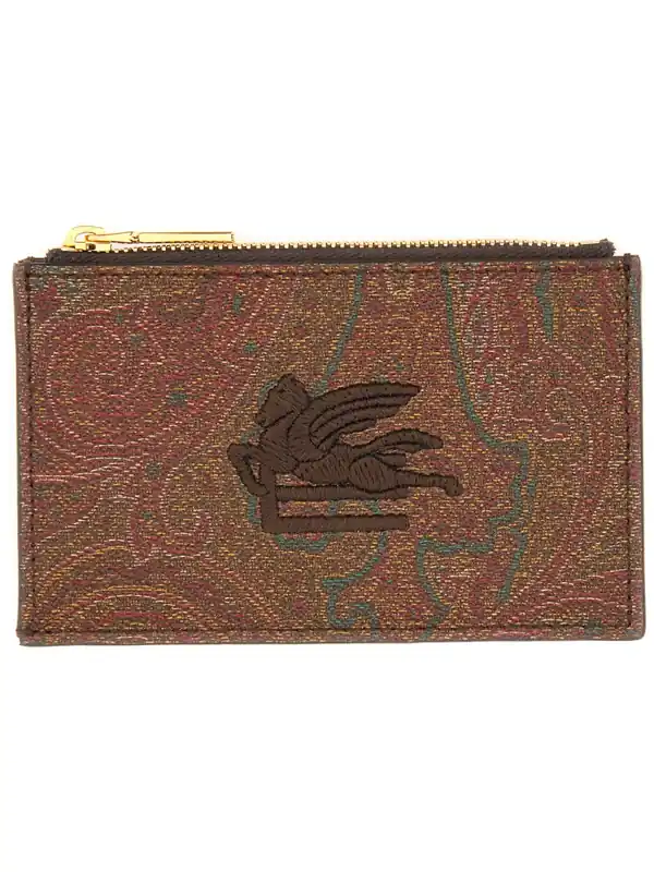 Card Holder "Arnica" With Pegasus - Etro