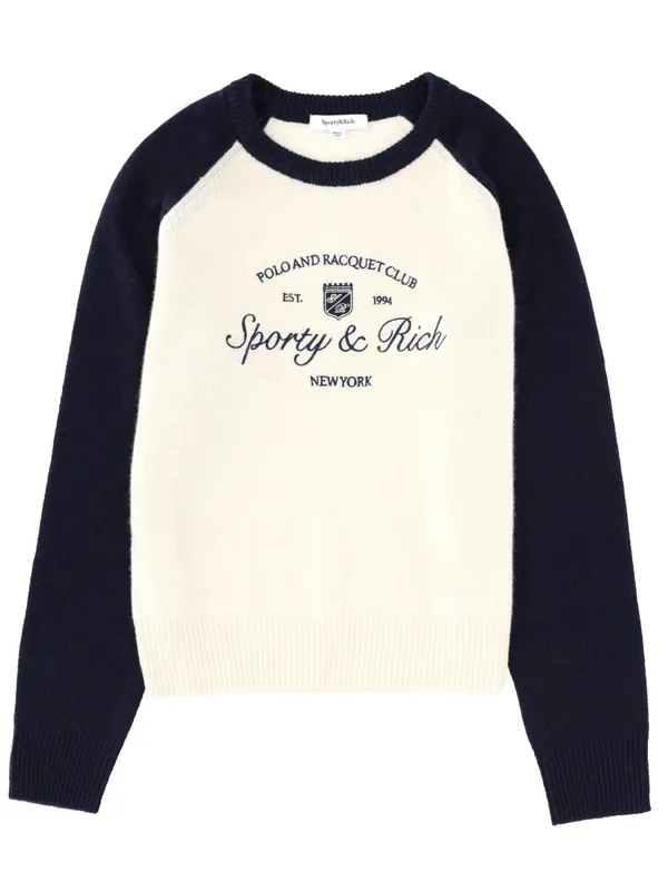 Jersey With Logo - Sporty & Rich