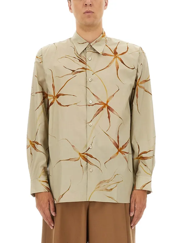 "Tulip" Print Shirt - Dries Van Noten