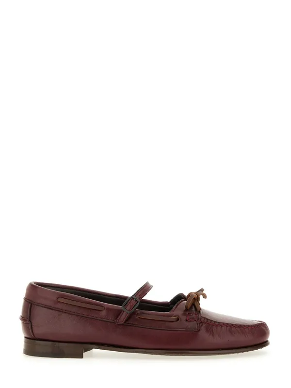 Moccasin "Mary Jane Lorea Supple Shiny" - Hereu