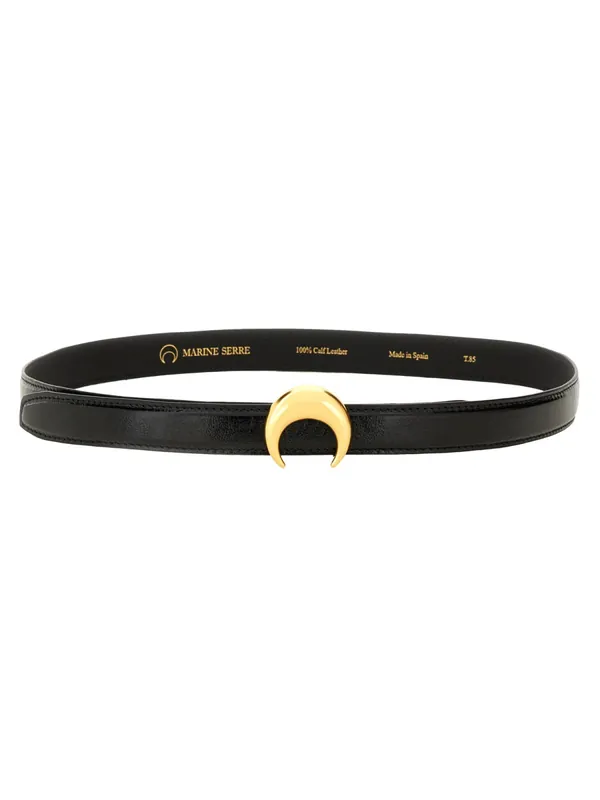 Belt With Buckle "Moon" - Marine Serre