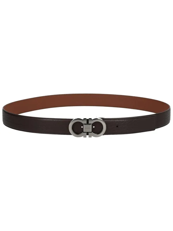 "Double Hooks" Belt - Ferragamo