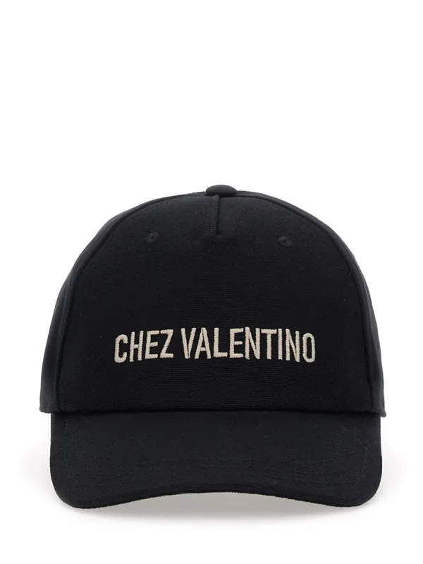 "Chez Valentine" Baseball Hat - Valentino Garavani