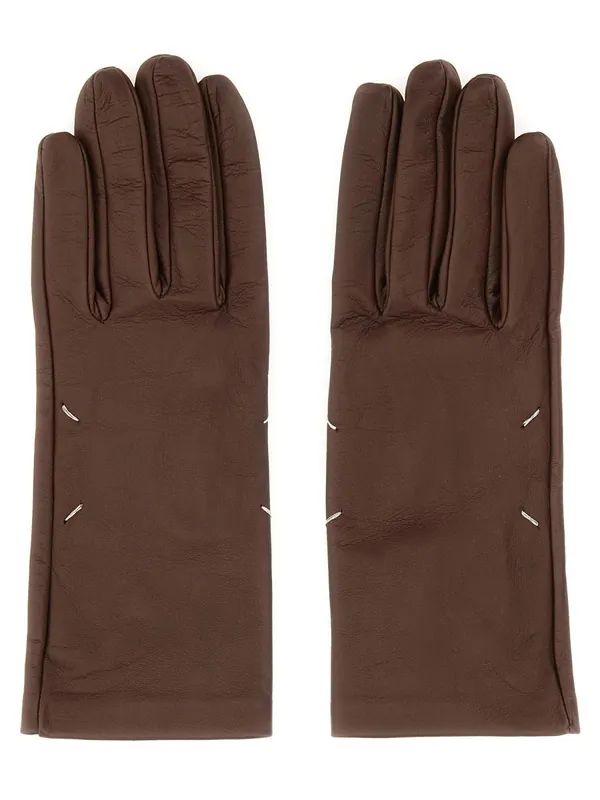 Leather Gloves - Maison Margiela