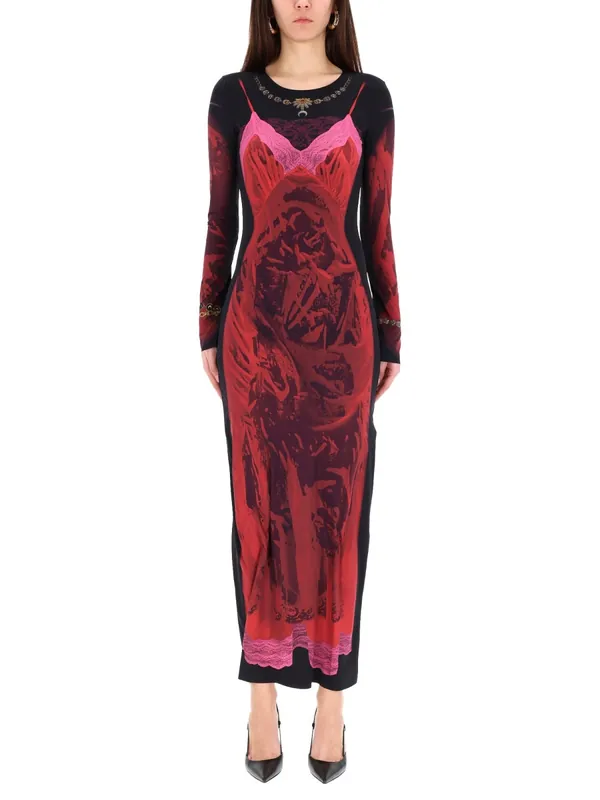 "Wet Nuisette" Midi Dress - Marine Serre