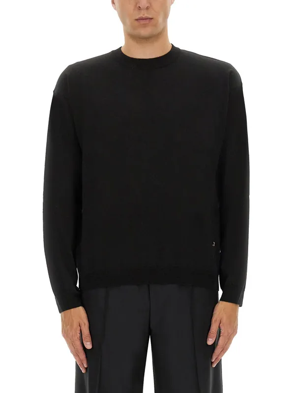 Wool And Silk Pullover - Moschino