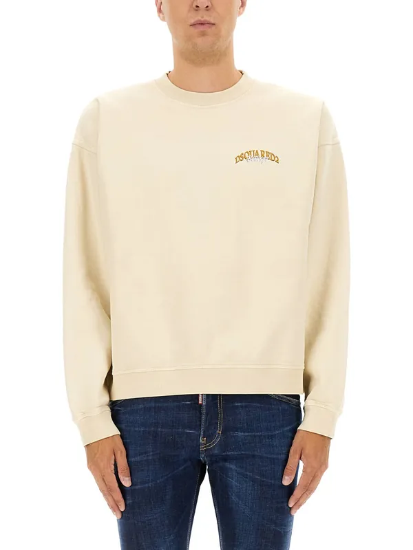 Sweatshirt With Logo - Dsquared2