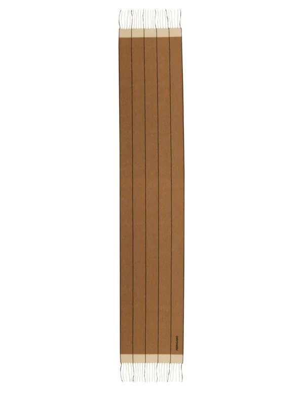 Cashmere Blend Scarf - Ferragamo