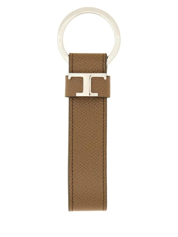 "T Timeless" Logo Keychain - Tod's