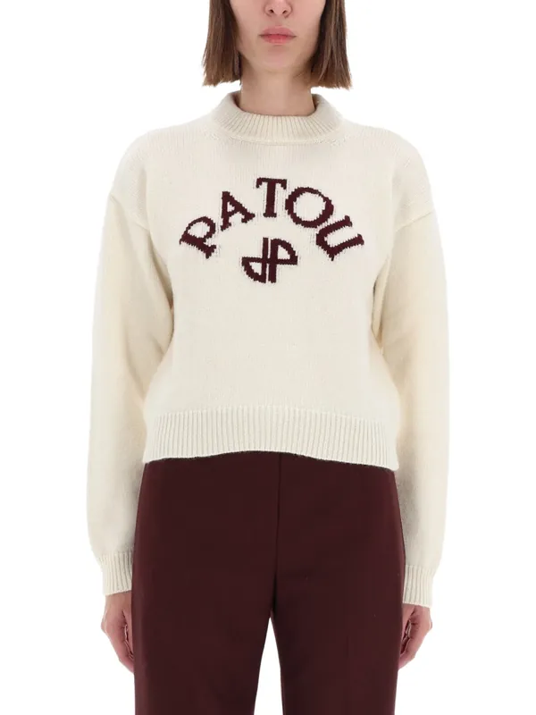 Jersey With Logo And Monogram "Jp" - Patou