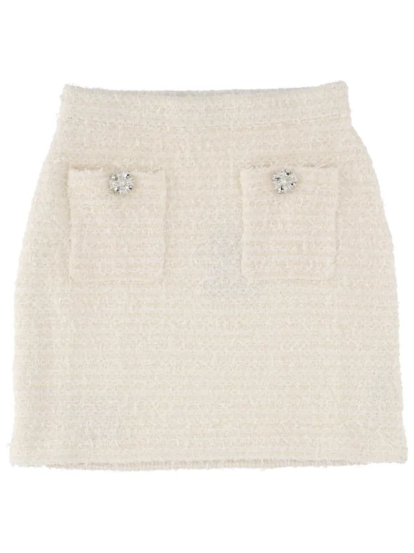 Wool Miniskirt - Self-Portrait