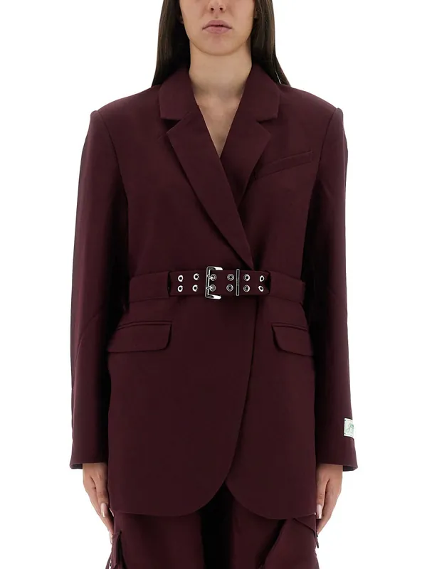 Crepe Blazer - Ganni