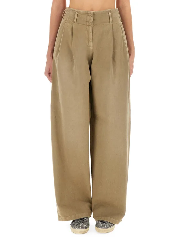 Cotton Pants - Golden Goose