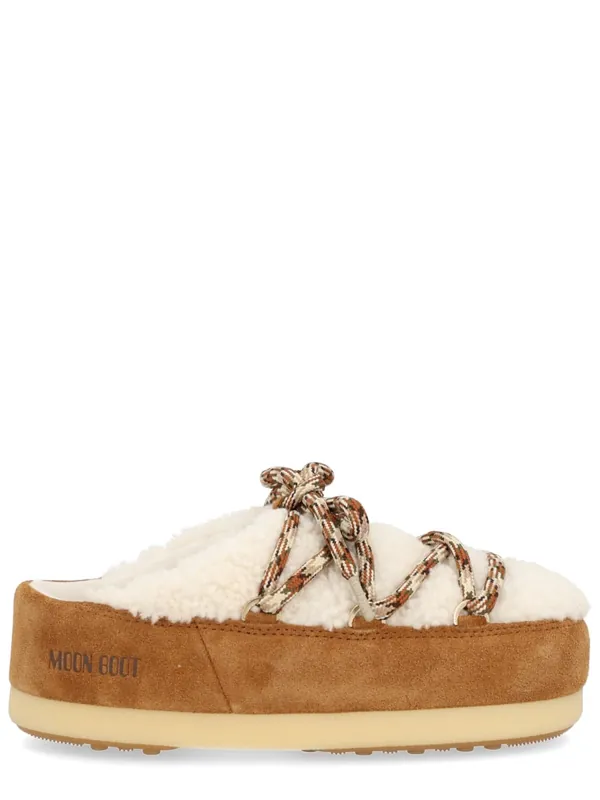 Shearling "Evx" Mules - Moon Boot