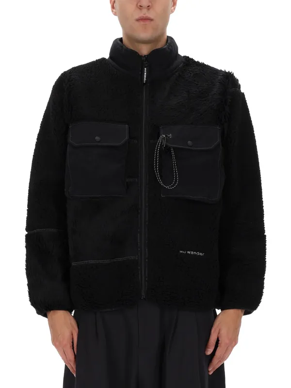 "Mix Boa" Jacket - And Wander