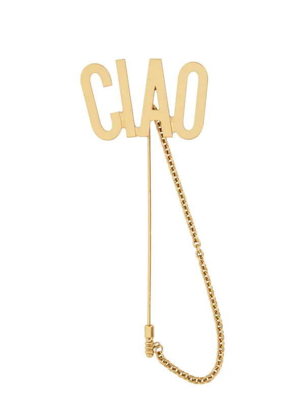 Tie Clip "Hello" - Moschino