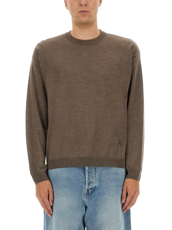 Wool And Silk Pullover - Moschino
