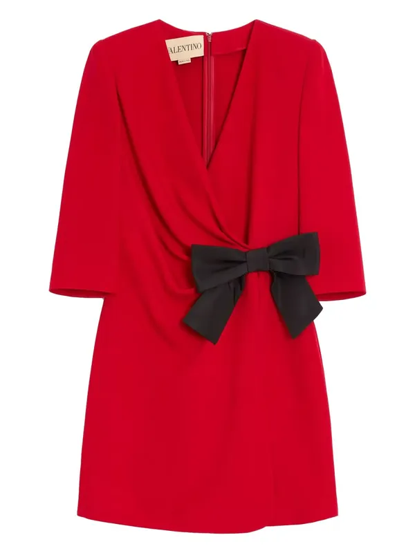 Silk Mini Dress - Valentino Garavani