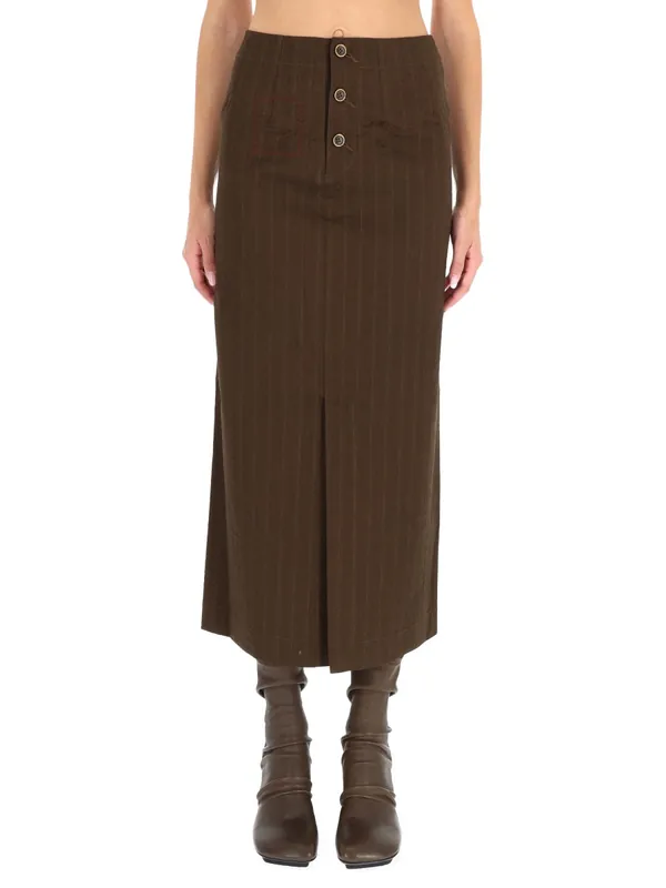 Midi "Gad" Skirt - Uma Wang