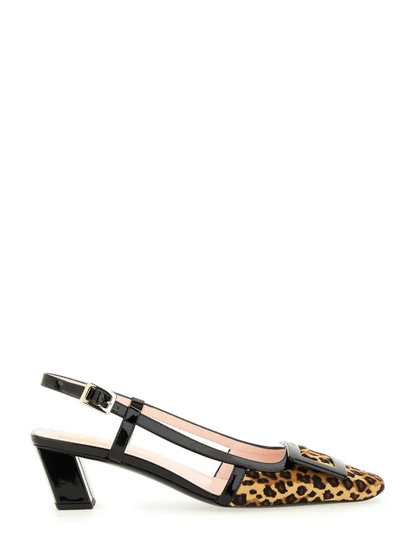 "Belle Vivier" Slingback Pumps - Roger Vivier