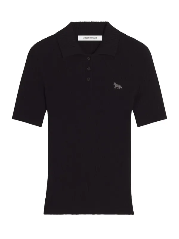 Polo With Logo - Maison Kitsuné