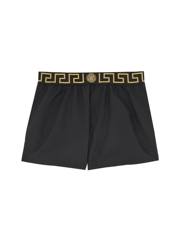 Short Da Mare Con Bordo "Greca" - Versace