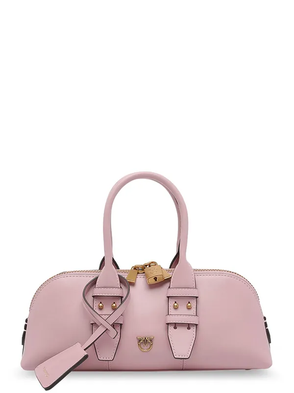 Bowling Escape Leather Handbag - Pinko