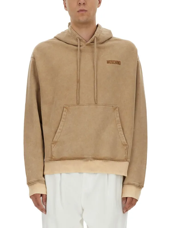 Sweatshirt With Logo - Moschino