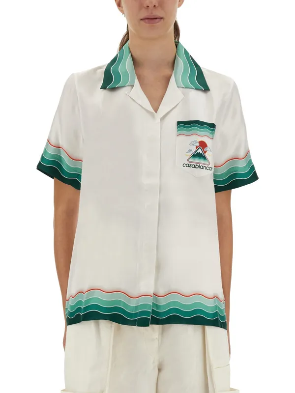"Montagne Ondulée" Shirt - Casablanca