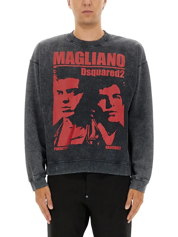 Sweatshirt With Print - Dsquared2