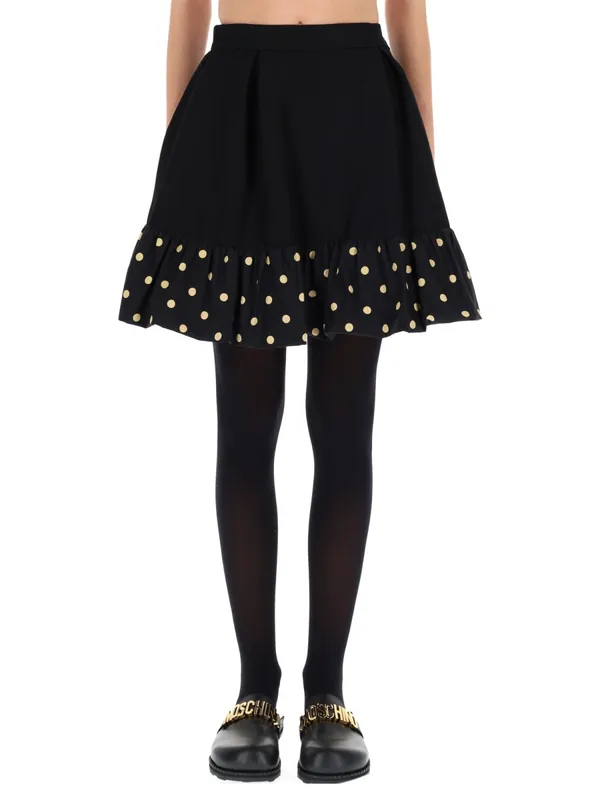"Polka Dots" Skirt - Moschino