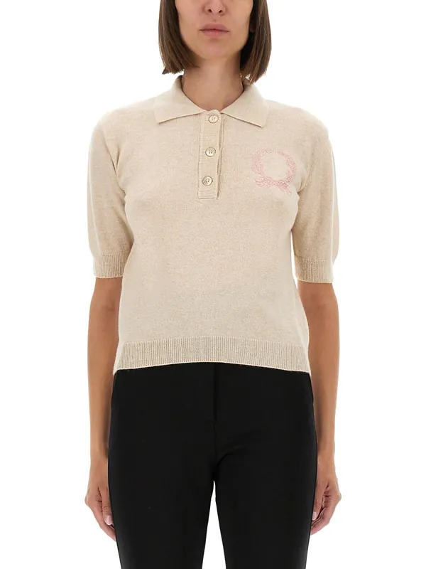Polo Shirt With Logo - Moschino