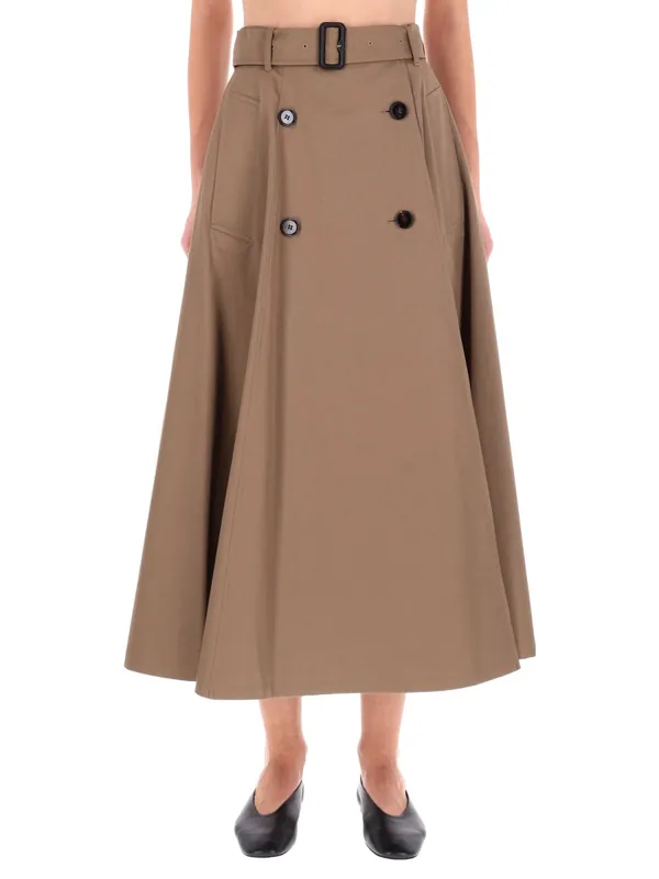 "Brenda" Midi Skirt - Burberry