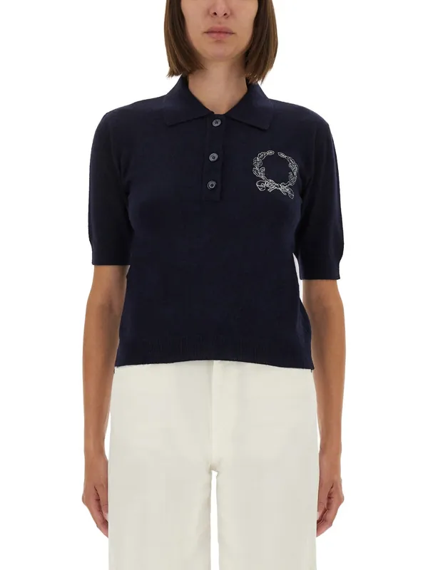 Polo Shirt With Logo - Moschino