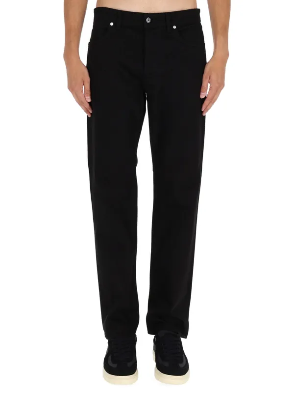 Regular Fit Denim Pants - Stone Island