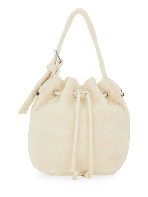 "T Monogram" Mini Bucket Bag - Tory Burch