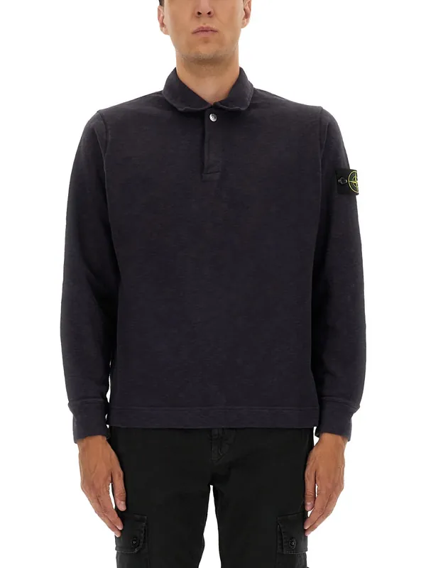 Cotton Vanisé Polo Shirt - Stone Island