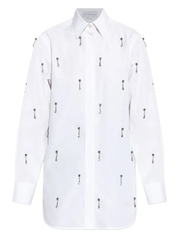 Shirt With Crystals - Stella McCartney