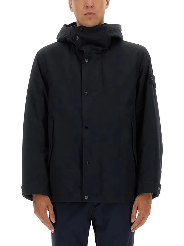 Waterproof Jacket With Hood - Stone Island